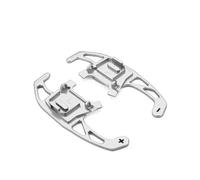 MHYESA Extensión Paleta Cambio Volante Para Golf 7 R Para GTI Para POLO Para MK7 2015-2019 Levas Cambio Volante Coche(SILVER)