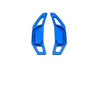 MHYESA Paletas Cambio Para Aygo Para Fortuner Para Para XV50 Para Corolla Extensor Palanca Cambios Para Volante Automóvil Levas Cambio Volante Coche(Blue)