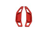 MHYESA Paletas Cambio Para Aygo Para Fortuner Para Para XV50 Para Corolla Extensor Palanca Cambios Para Volante Automóvil Levas Cambio Volante Coche(Red)