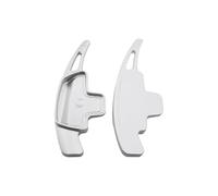 MHYESA Paletas Cambio Para Benz Para Clase E 2016-2020 MB Para W213 Para E200 Para E300 E400 Extensión Paleta Volante Automóvil Levas Cambio Volante Coche(Silver)