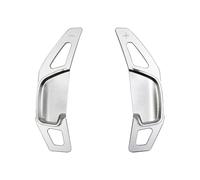 MHYESA Paletas Cambio Para Toyota Para RAV4 Para Aygo Fortuner Para XV50 Para Corolla 11 Extensor Palanca Cambios Para Volante Automóvil Para TRD Levas Cambio Volante Coche(Silver)