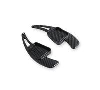 MHYESA Paletas Cambio Volante Coche 2 Piezas Para A3 S3 Facelift Para A5 S5 Para A4 B9 Para Q7 2016-2017 TT TTS Levas Cambio Volante Coche(Carbon black)