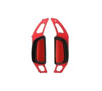MHYESA Paletas Cambio Volante Coche Extensibles Para Benz Para GLB Para X247 Para CLA Para C118 Para GLA Para CLS Para C257 Para Coupé Para GLE Levas Cambio Volante Coche(Type B Red)