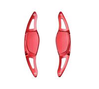 MHYESA Paletas Cambio Volante Deportivo Para R8 Para Spyder Para RS3 Para 8V Para Sportback Para Limusina Levas Cambio Volante Coche(Red)