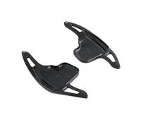 MHYESA Paletas Cambio Volante Extendidas Para Serie 1-7 Para F10 Para F18 F30 Para X1 Para X2 Para X4 Para X5 Para X6 Levas Cambio Volante Coche(Black)