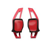 MHYESA Paletas Cambio Volante Para Beetle Para Touareg Para R32 Para Eos Para R36 Para Golf 5 6 Para GTI Para Polo Para Jetta Para Passat Levas Cambio Volante Coche(Red)