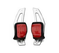 MHYESA Paletas Cambio Volante Para Beetle Para Touareg Para R32 Para Eos Para R36 Para Golf 5 6 Para GTI Para Polo Para Jetta Para Passat Levas Cambio Volante Coche(SILVER)