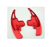 MHYESA Para Benz Para ABM Clase W176 W246 GLK SLK Para CLA Para GLA Extensión Palanca Cambios Para Volante Automóvil Levas Cambio Volante Coche(Red)