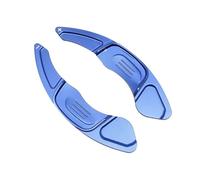 MHYESA Para Golf Para Polo Para GTI R Para MK7 Para .5 Paletas Cambio Volante Automóvil Pegatinas Velocidad Engranaje Extensibles Levas Cambio Volante Coche(Blue)