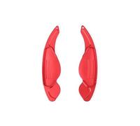 MHYESA Para Land Para Range Para Rover Para Evoque Para Discovery Para Jaguar Para XF XE Extensión Palanca Cambios Para Volante Automóvil Levas Cambio Volante Coche(Red)