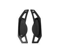 MHYESA Pegatinas Extensión Para Palancas Cambios Volante Coche Para Benz Para Smart Para 451 Para 453 Para Fortwo 2009-2017 Levas Cambio Volante Coche(Black)