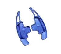 MHYESA Pegatinas Para La Palanca Cambios Volante Para Benz Clase A W177 Sedán V177 MB A180 A180d A200 A250 2019-2020 Levas Cambio Volante Coche(Blue)