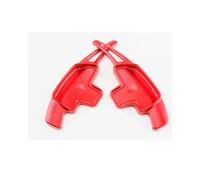 MHYESA Pegatinas Para Palanca Cambios Volante Coche Para Benz Para Clase Para A Para W177 Para Sedán Para V177 Para MB Para A180 2019-2023 Levas Cambio Volante Coche(Red)