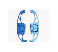 MHYESA Reemplazo La Extensión Volante Con Palanca Cambios Para Jetta Para MK5 2.0T Para Sportline Para Polo Para 6R Para GTI Levas Cambio Volante Coche(Blue)