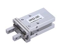 MHZ2 Steel Pneumatic Finger Cylinder Double Acting Air Gripper High exactness Good Sealing for Industrial Automation and Robotics Applications (MHZ2-10D)