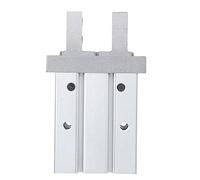 MHZ2 Steel Pneumatic Finger Cylinder Double Acting Air Gripper High exactness Good Sealing for Industrial Automation and Robotics Applications (MHZ2-32D)