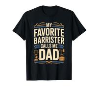 Mi Abogado Favorito me Llama papá Abogado Día del Padre Orgulloso Camiseta