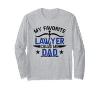 Mi Abogado Favorito me Llama papá Abogado Padre de la Ley Manga Larga