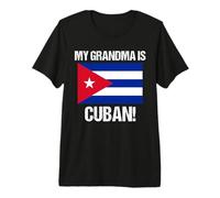 Mi Abuela es países cubanos Bandera Cuba Cultura Camiseta Premium