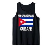 Mi Abuela es países cubanos Bandera Cuba Cultura Camiseta sin Mangas