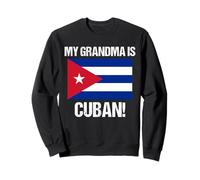Mi Abuela es países cubanos Bandera Cuba Cultura Sudadera