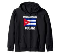 Mi Abuela es países cubanos Bandera Cuba Cultura Sudadera con Capucha