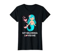 Mi Abuela me ama, Lindos Corazones Marinos de Sirena Camiseta
