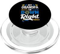 Mi Abuelo es Down Right Conciencia del síndrome de Down PopSockets PopGrip para MagSafe