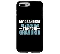 Mi Abuelo es más Inteligente Que tu Abuelo Gato Nieto Carcasa para iPhone 7 Plus/8 Plus
