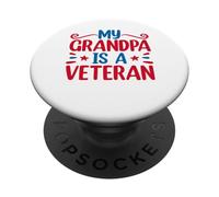 Mi Abuelo es un Veterano PopSockets PopGrip Adhesivo