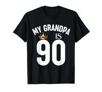 Mi abuelo tiene 90, 90 años, papá, papá, papá, papá, papá, papá, papá, papá, papá Camiseta