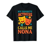 Mi actriz favorita me llama no divertido teatro abuela Camiseta