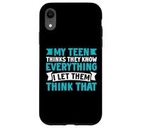 Mi adolescente piensa que sabe todo lo que les dejo pensar que Carcasa para iPhone XR