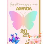 Mi Agenda 2025: Planificador Semanal y Mensual de Tapa Blanda (8.5 x 11 Pulgadas): Planifica, Alcanza tus Metas, Triunfa