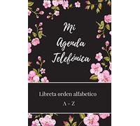 Mi Agenda Telefonica. Libreta orden alfabetico A - Z: Cuaderno de direcciones y agenda telefonos para anotar más de 300 contactos.