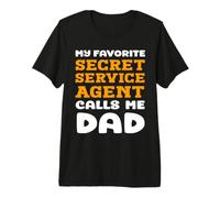 Mi Agente Favorito del Servicio Secreto me Llama papá papá papá Camiseta Premium