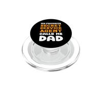 Mi Agente Favorito del Servicio Secreto me Llama papá papá papá PopSockets PopGrip para MagSafe