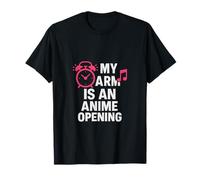 Mi alarma es una ilustración de apertura de anime Camiseta