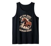 Mi Alma cabalga con mi Caballo Morgan Camiseta sin Mangas