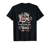 Mi amor es demasiado real para este mundo falso Camiseta