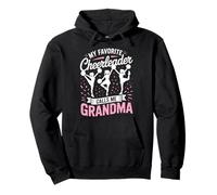 Mi animadora favorita me llama la abuela Cheerleading Cheer Sudadera con Capucha