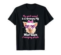 Mi animal espiritual es un cerdo gruñón que abofetea a la gente molesta Camiseta