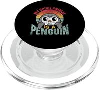 Mi Animal Espiritual Es Un Pingüino Pingüinos Pingüino PopSockets PopGrip para MagSafe