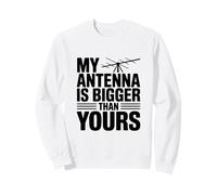 Mi Antena es más Grande Que la Tuya Humor Divertido Geek Sudadera