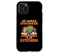 Mi Aura es más Fuerte en la Cocina Jugador de Pickleball Carcasa para iPhone 11 Pro