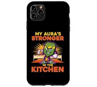 Mi Aura es más Fuerte en la Cocina Jugador de Pickleball Carcasa para iPhone 11 Pro MAX