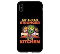 Mi Aura es más Fuerte en la Cocina Jugador de Pickleball Carcasa para iPhone XS MAX