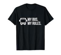 Mi autobús Mis reglas Conductor de autobús divertido Equipo de conductores profesionales Camiseta