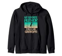 Mi Autor Favorito me Llama Abuelo de Autor Escritor Sudadera con Capucha