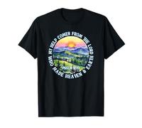 Mi Ayuda proviene del Señor Versículo de la Biblia Religiosa Camiseta